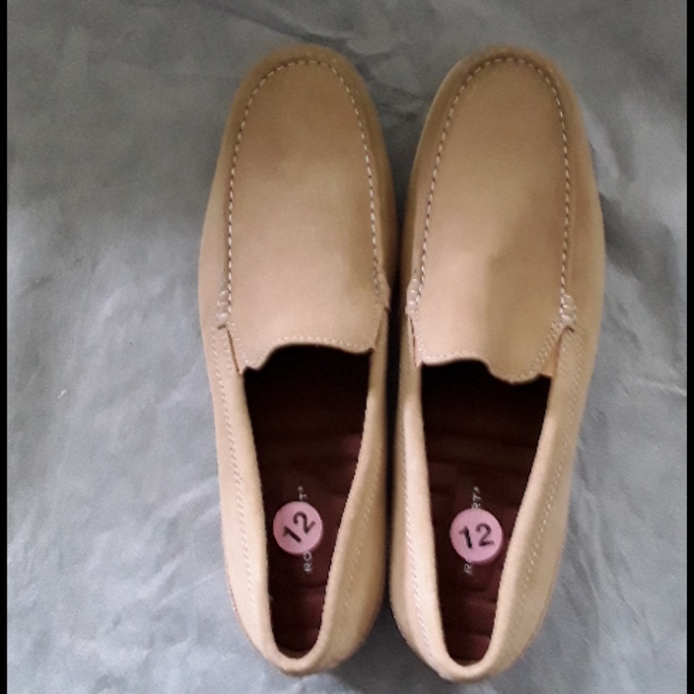 Rockport Men's Malcom Venetian Tan Suede.